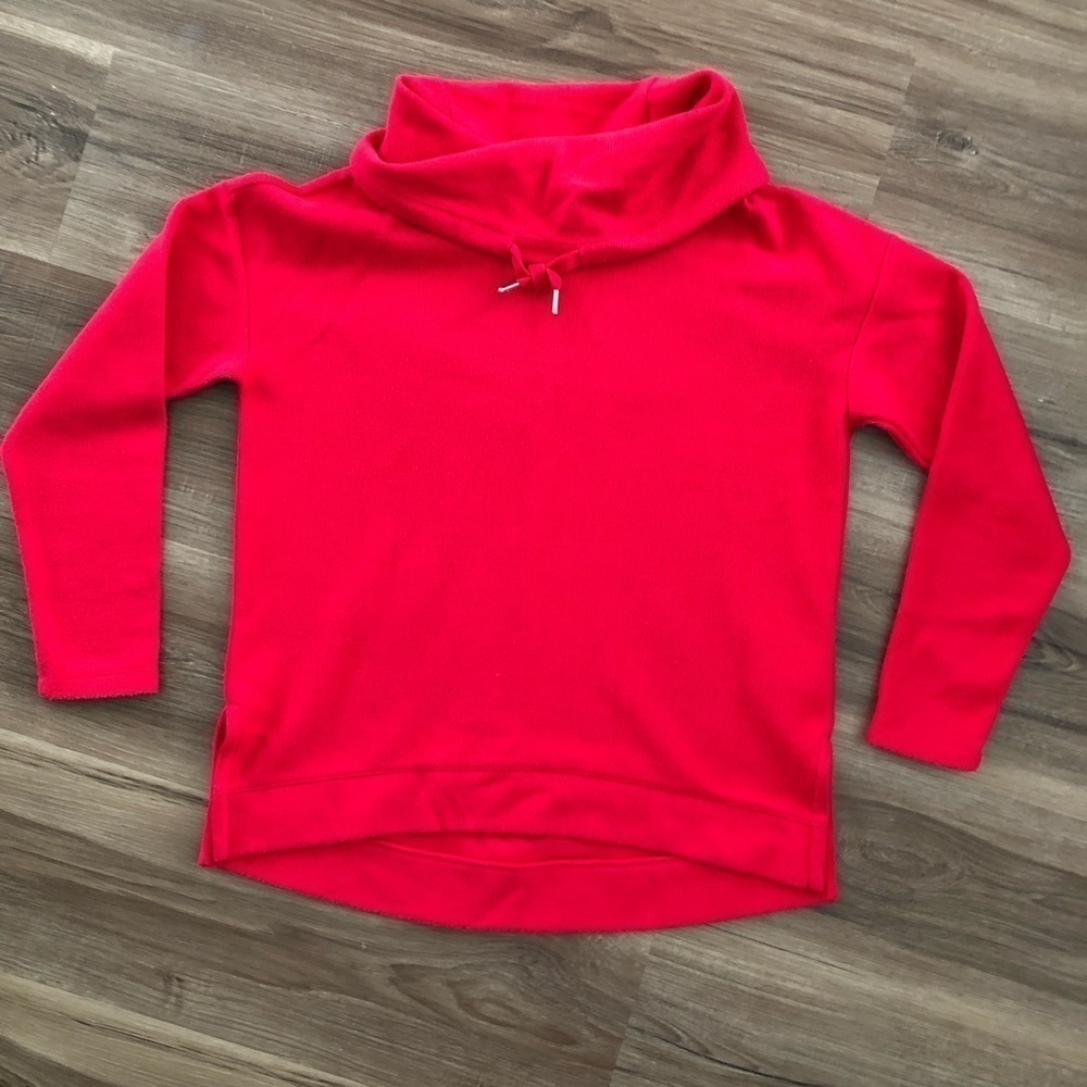Banana Republic red Eco Pullover size XSMALL in like new condition